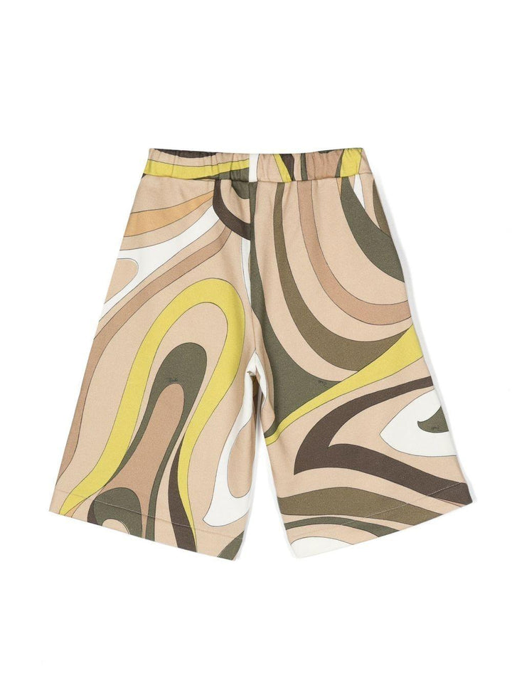 Shorts verdi bambina