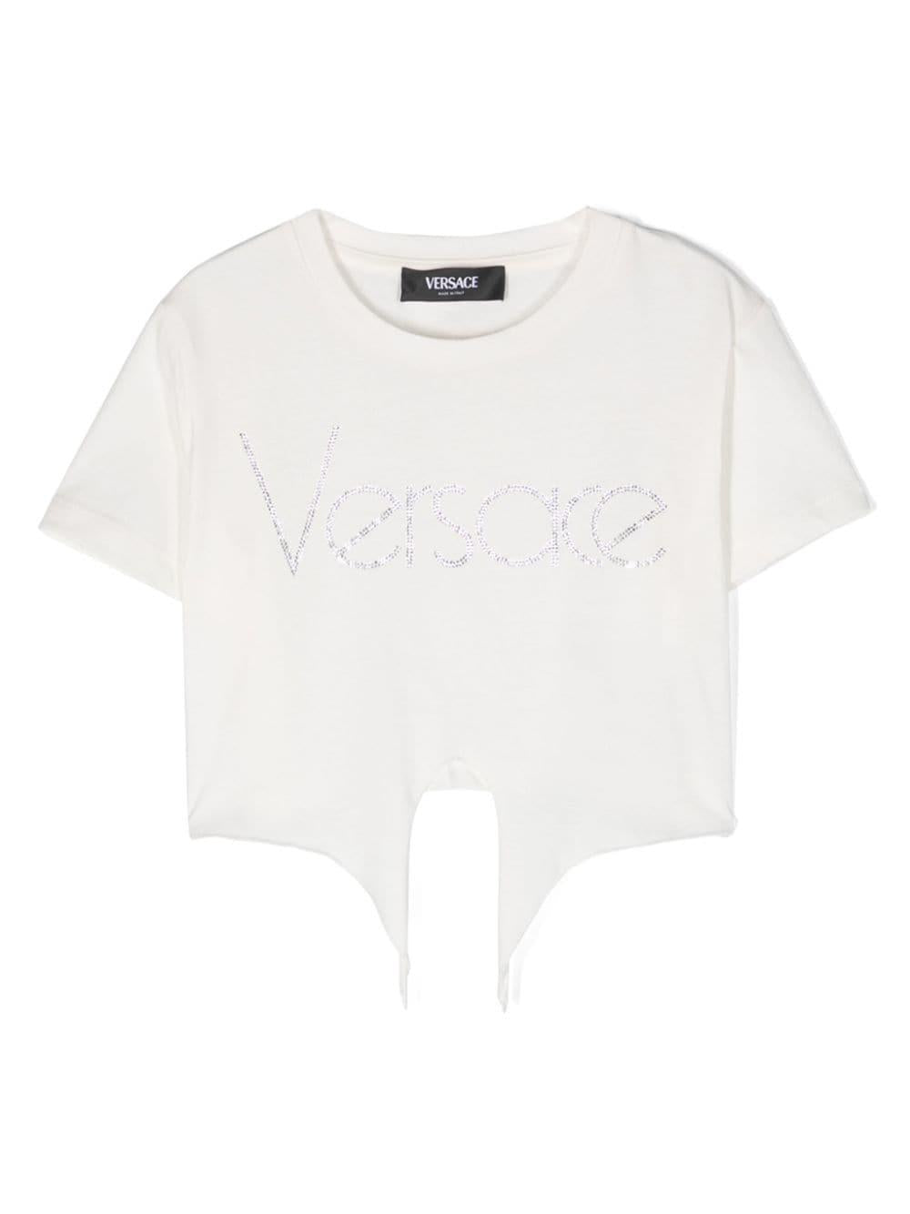 T-shirt bianca bambina