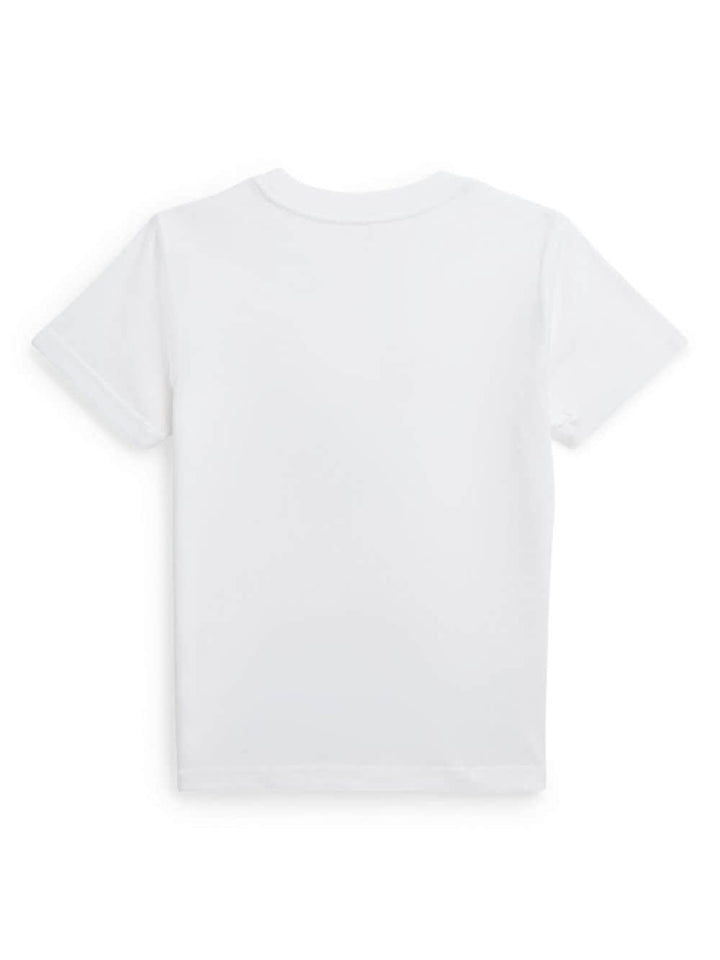 T-shirt bianca/multicolore bambino 322853828 030 RALPH LAUREN KIDS 