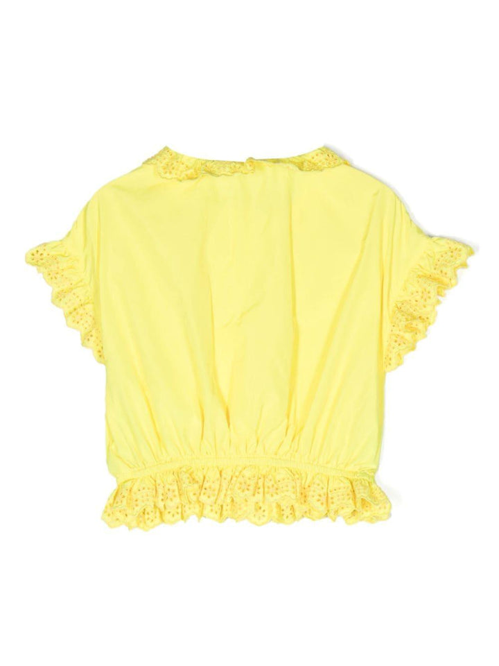 Camicia gialla bambina