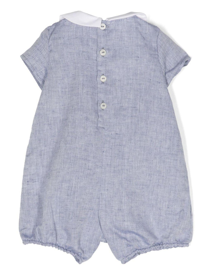 tutina corta celeste neonato