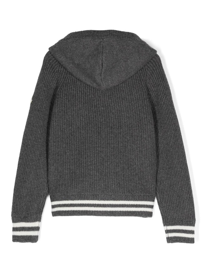 Cardigan grigio bambino