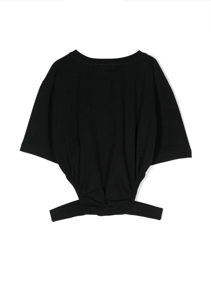 T-shirt nera bambina