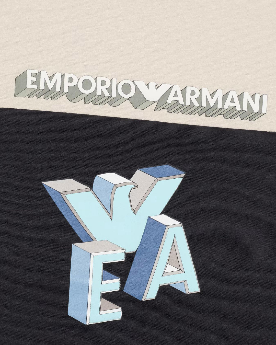 set  t-shirts bambino EB000318AF13913 M0008 EMPORIO ARMANI KIDS 
