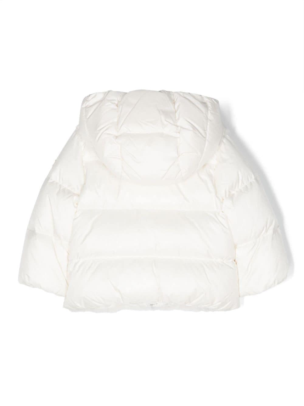 Giubbotto bianco neonato 1A00027595FE 034 Moncler Kids 