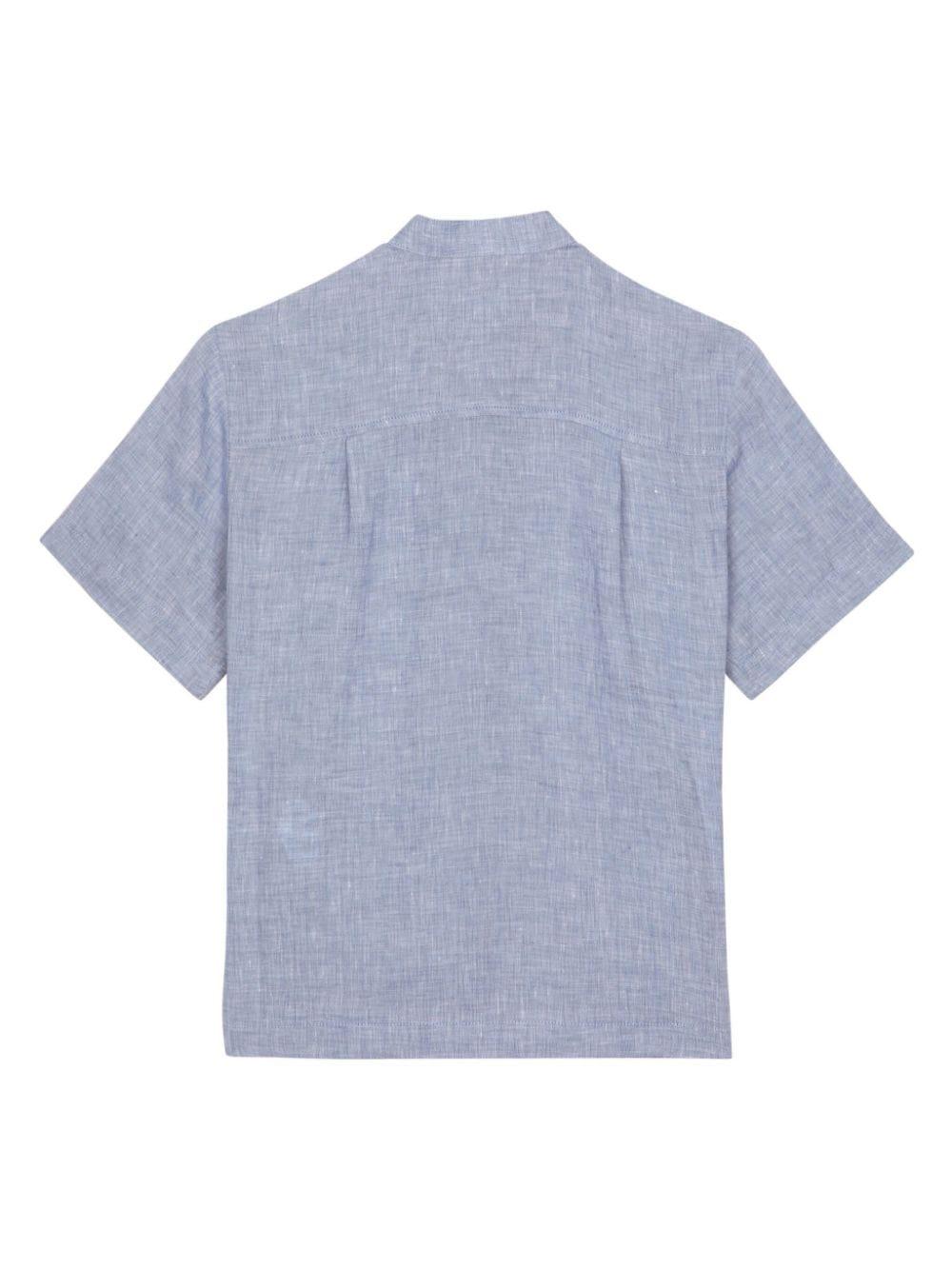 camicia azzurra bambino