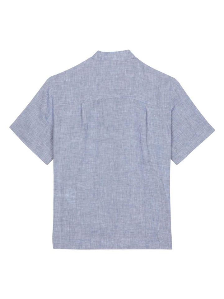 camicia azzurra bambino