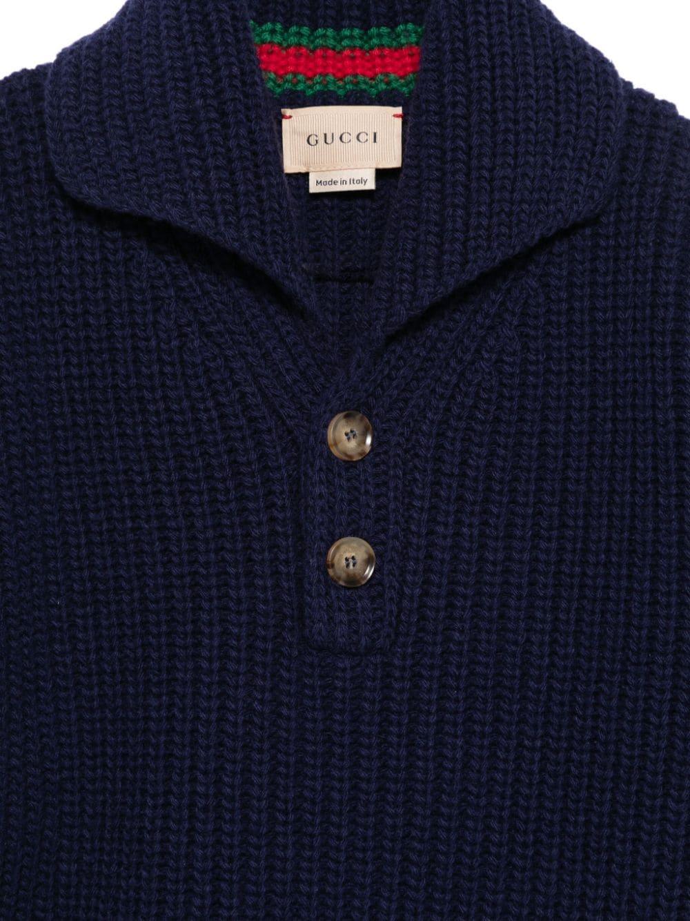 Maglione blu navy bambino