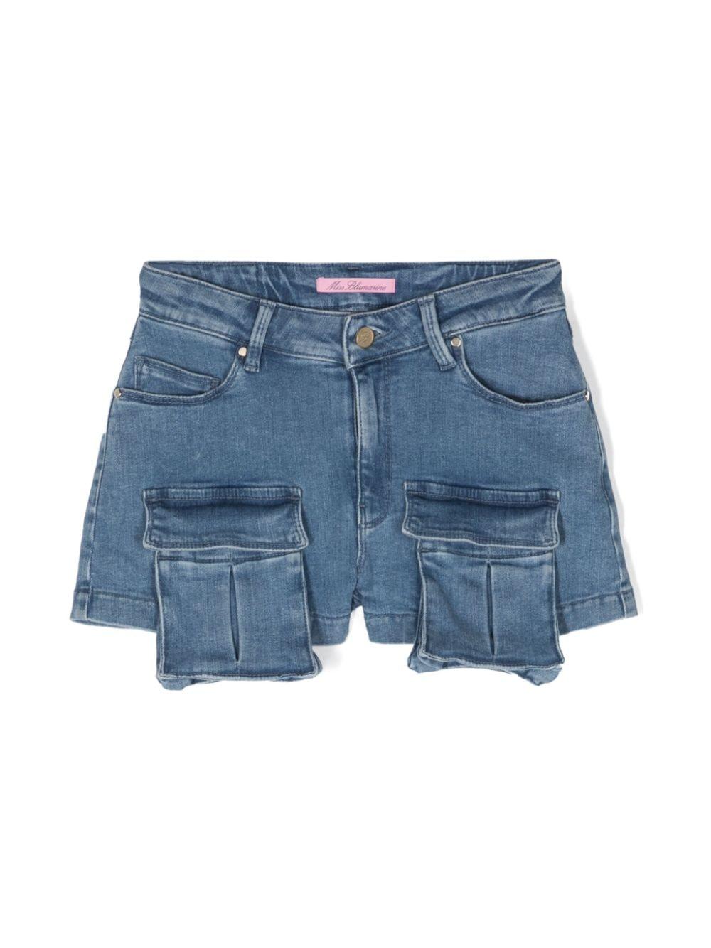 Cargo bambina blu