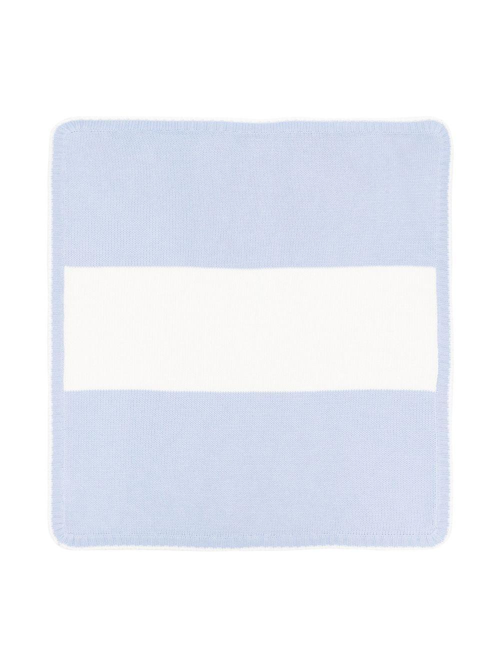 Coperta azzurra neonata