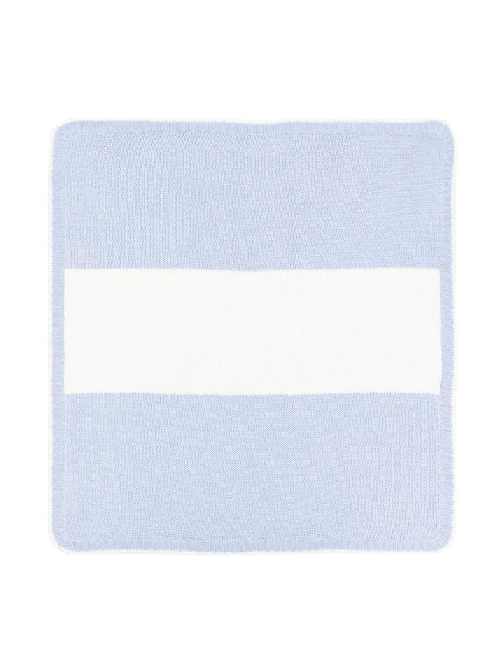 Coperta azzurra neonata