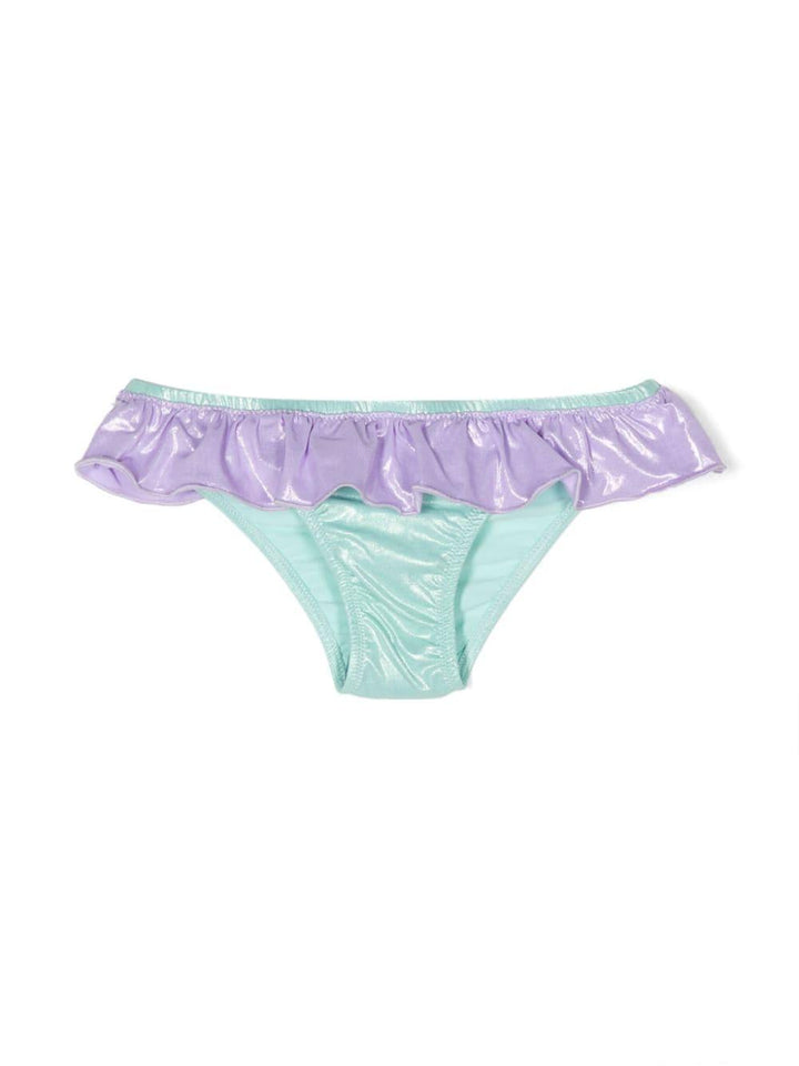 Slip verde/viola bambina