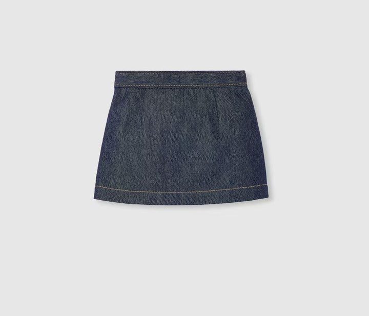 gonna denim bambina 827450XDDCP 4100 GUCCI KIDS 