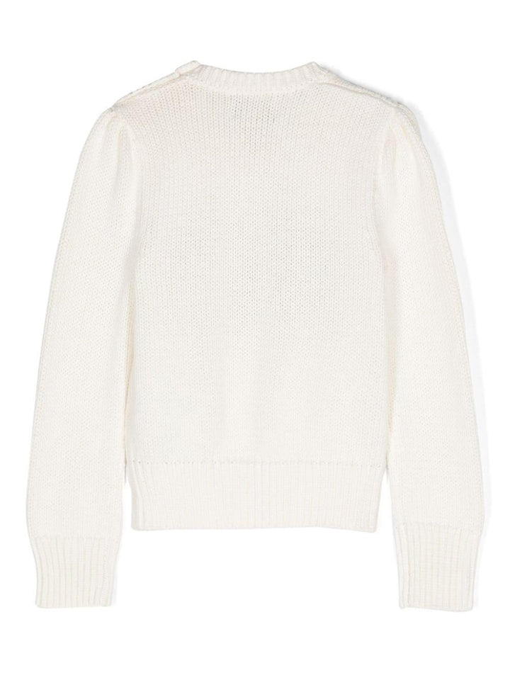 Maglia bianca bambina