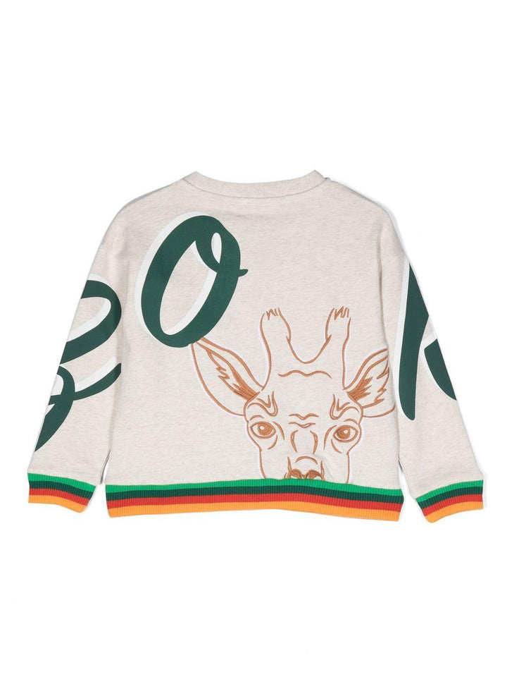 Felpa multicolor bambino K25770 C17 KENZO KIDS 