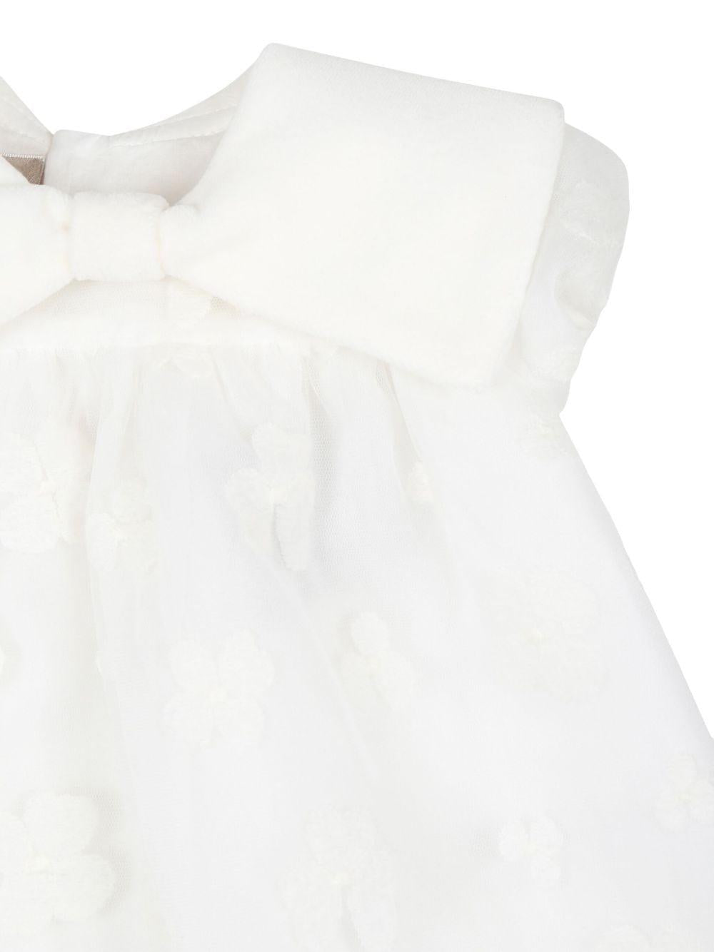 Abito bianco neonata