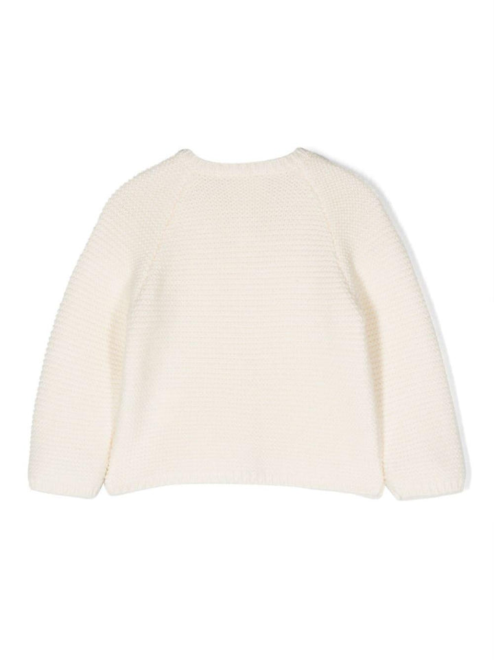 Cardigan avorio neonato