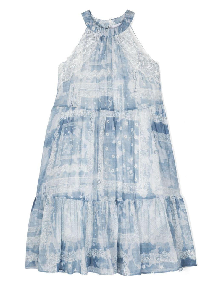 Abito denim bambina