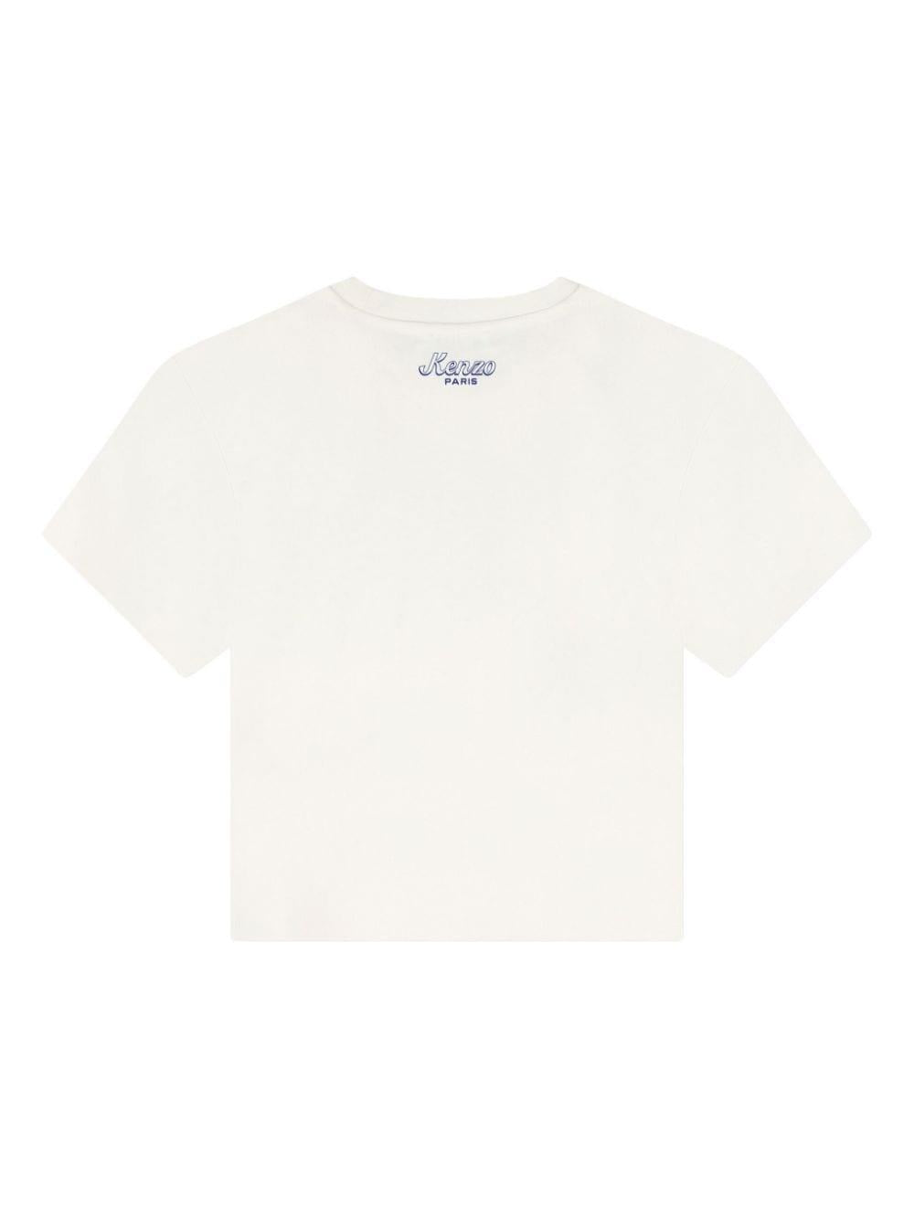 T-shirt avorio bambino K60411 121 KENZO KIDS 