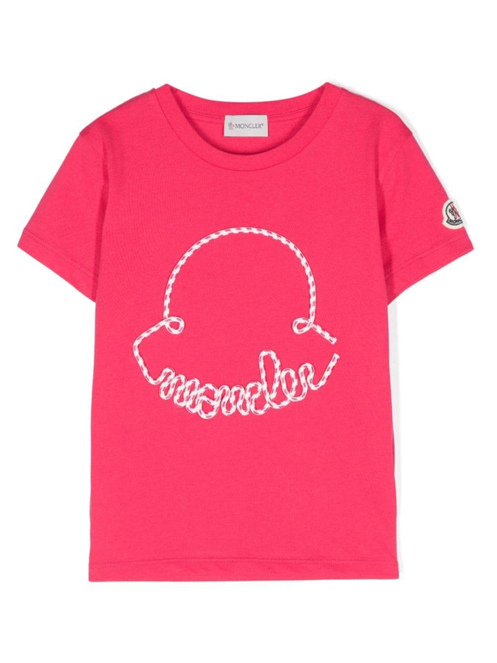T-shirt fucsia bambina