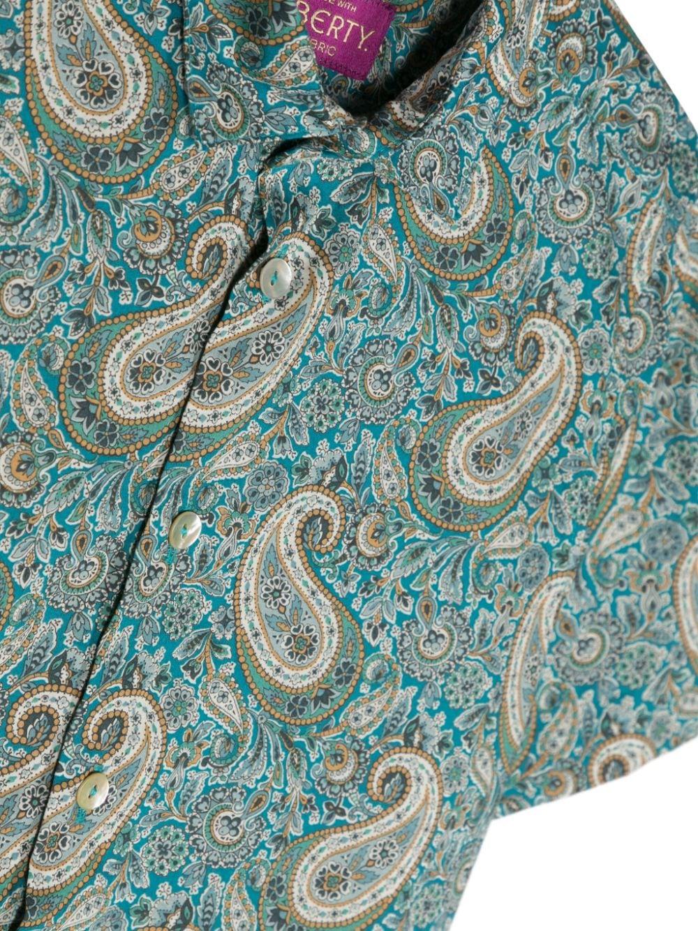 Camicia verde bambino