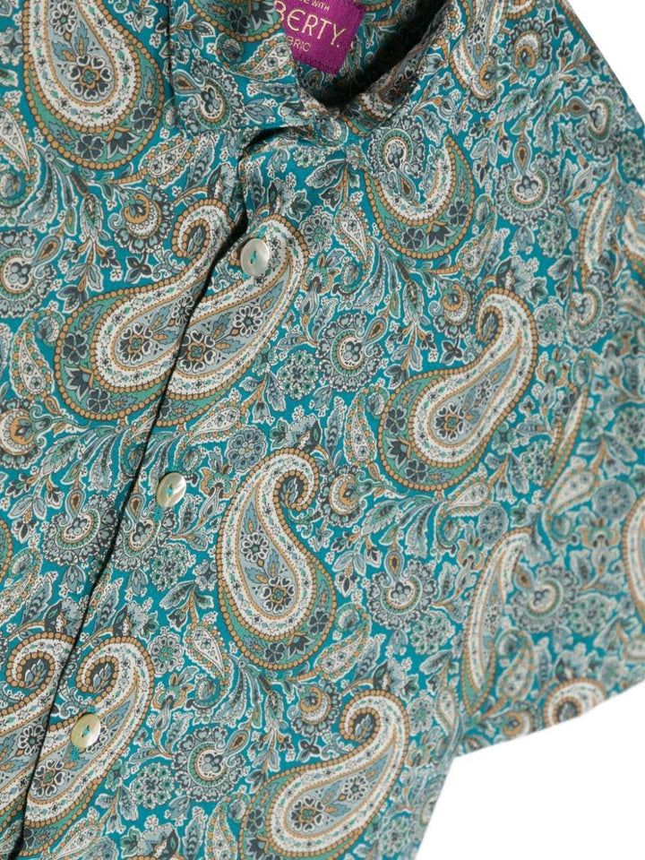Camicia verde bambino