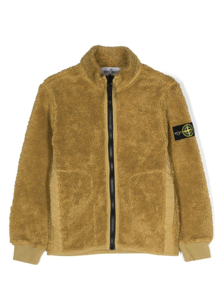 Felpa verde bambino