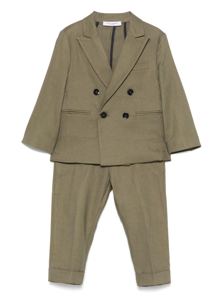 completo verde bambino