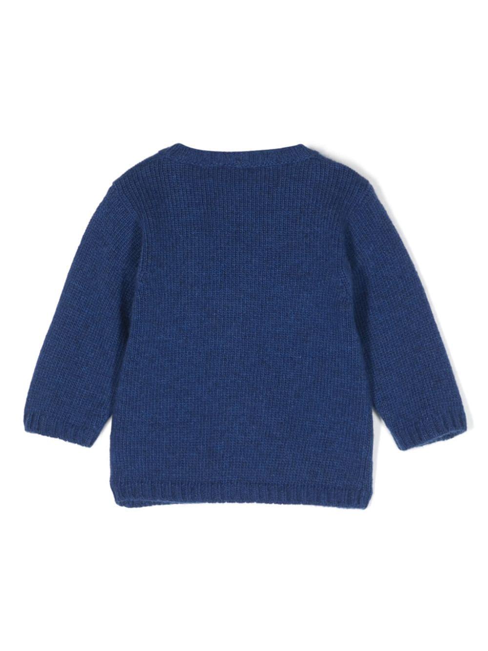 Cardigan blue navy neonata