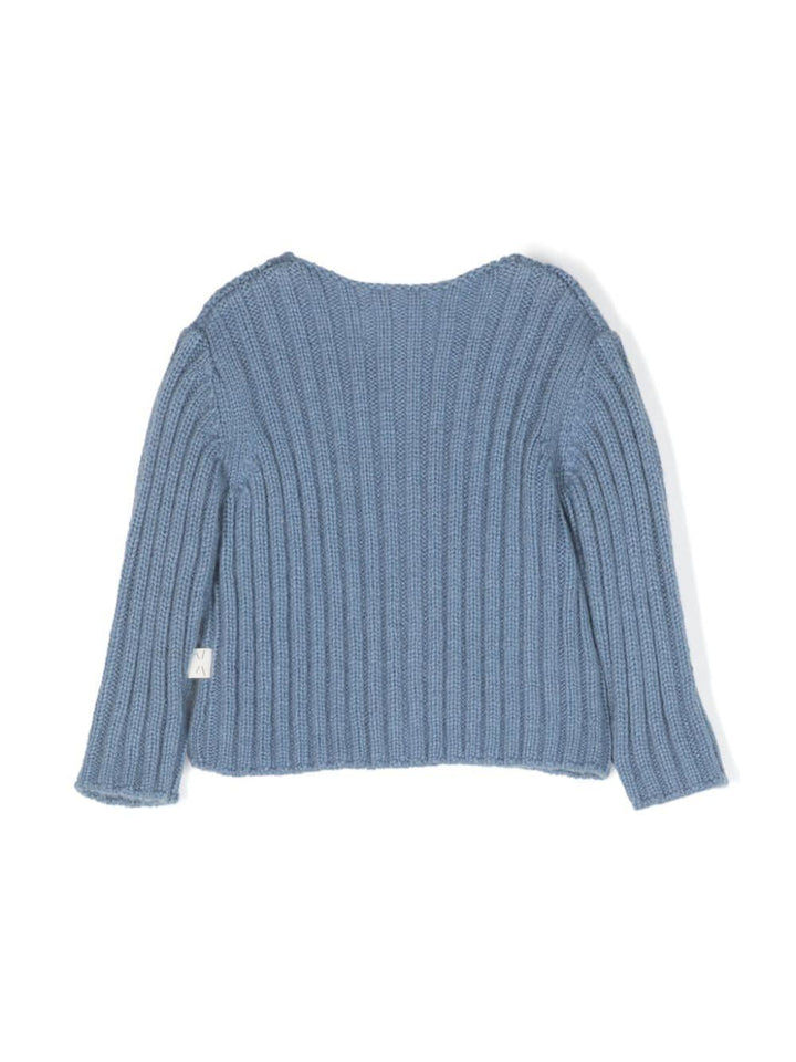 Cardigan blu alice neonato