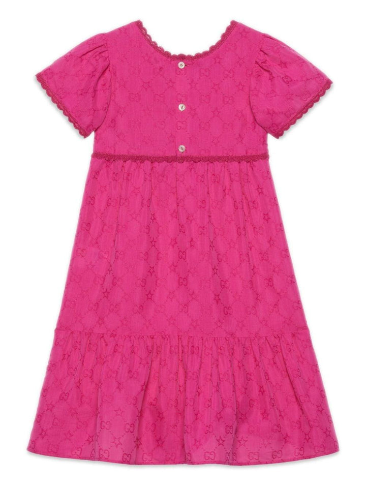 Abito bambina  fucsia