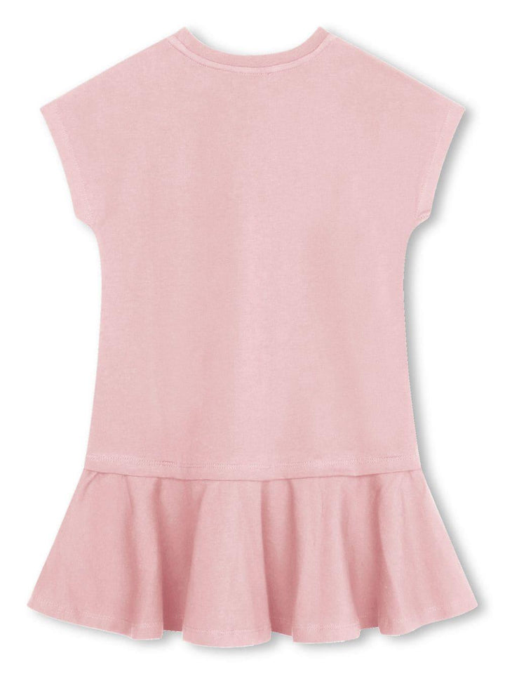 abito rosa bambina K60208 46T KENZO KIDS 