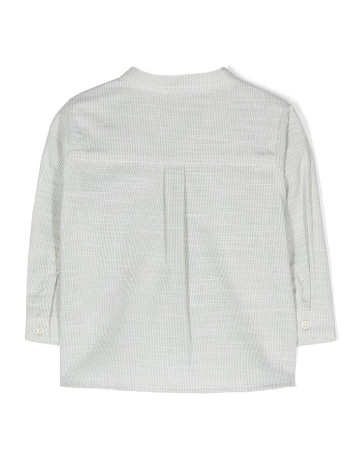 Camicia verde neonato