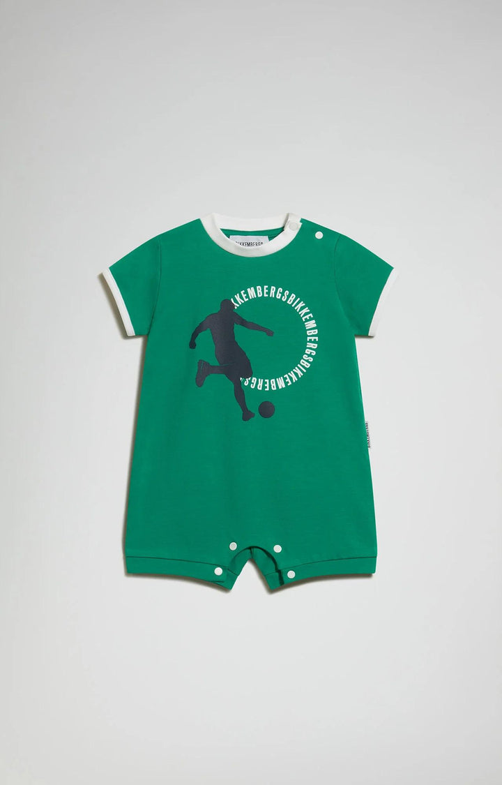 pagliaccetto verde neonato