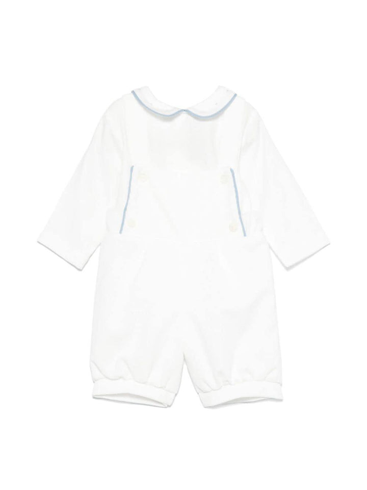 completo bianco/cielo neonato
