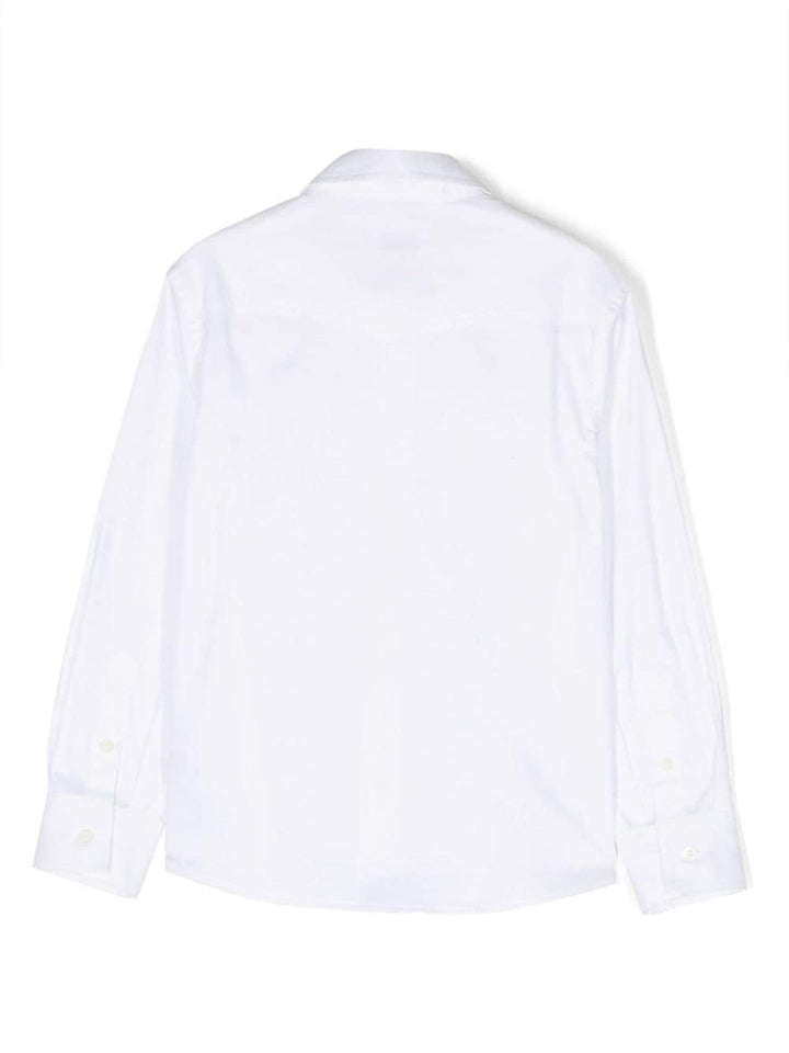 Camicia bianco ottico bambino