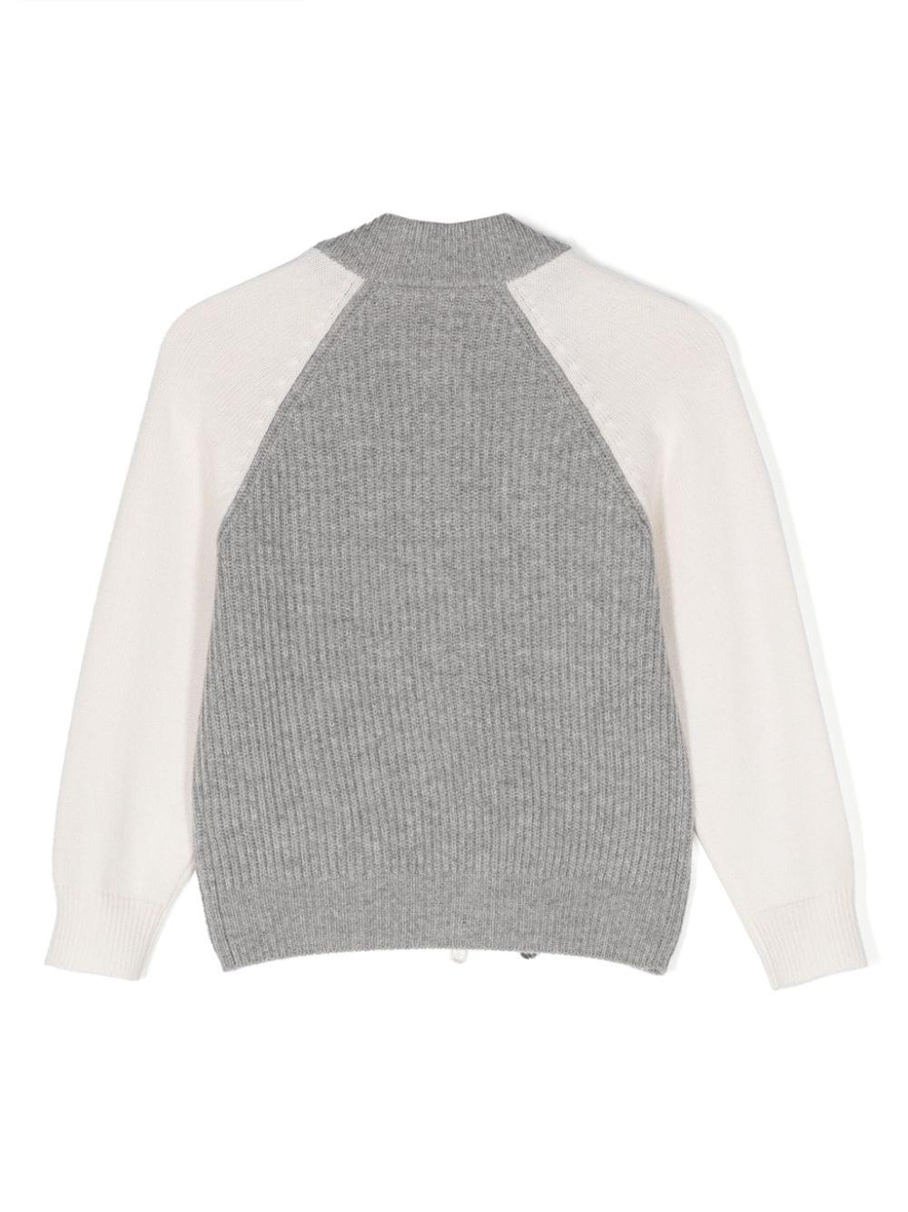 Cardigan grigio bambino