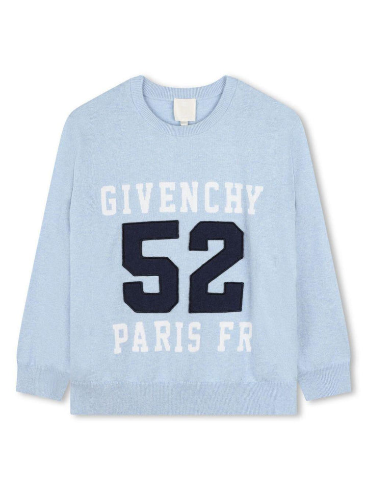 Pullover azzurro bambino
