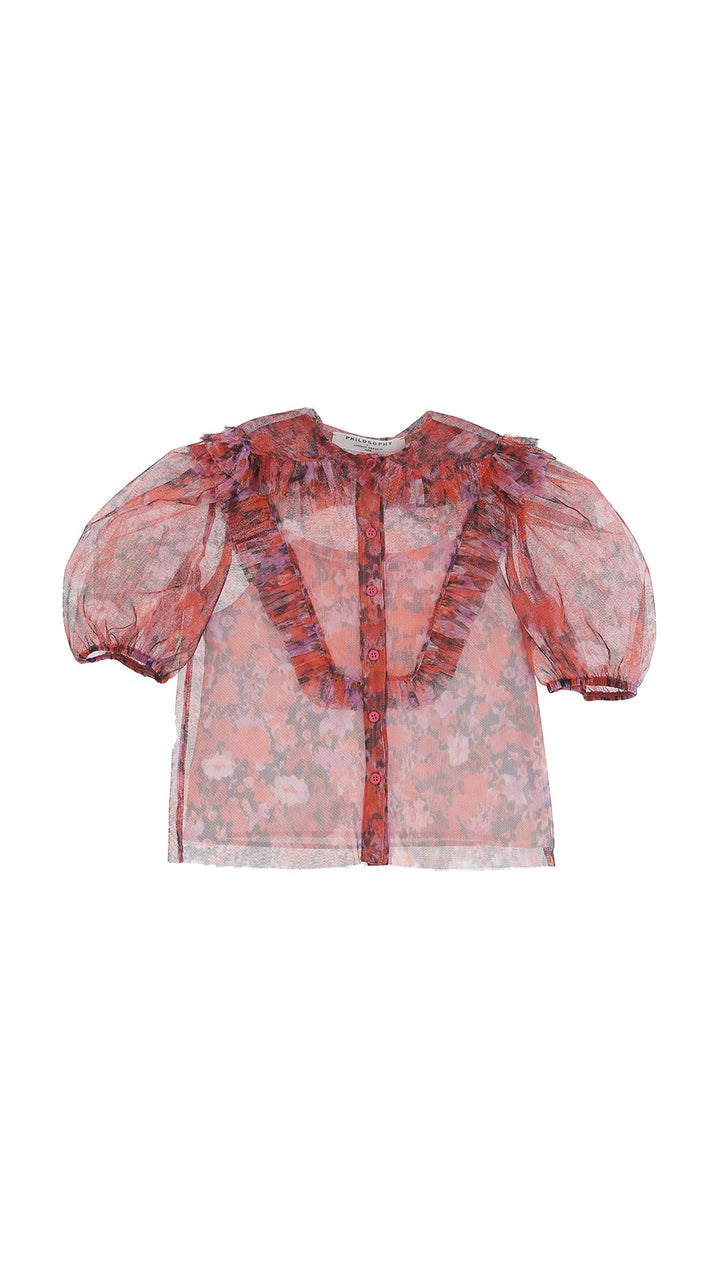 Camicia rosa bambina