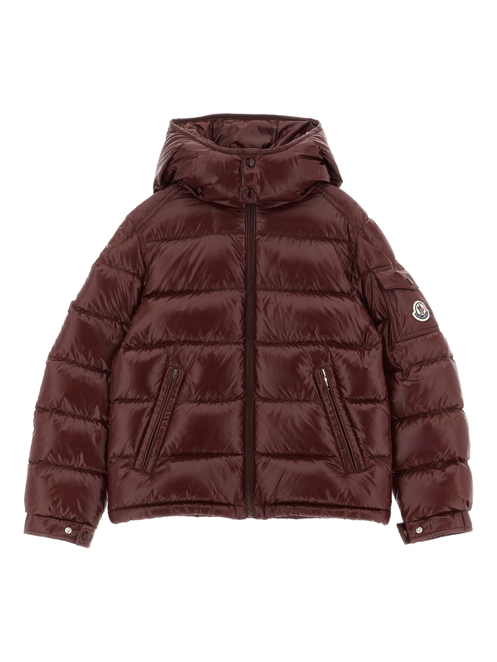 giubbino bordeaux bambino 1A1252068950 464 Moncler Kids 