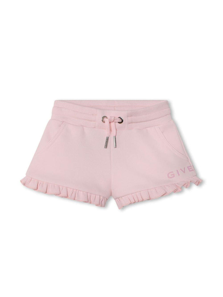 shorts rosa neonata