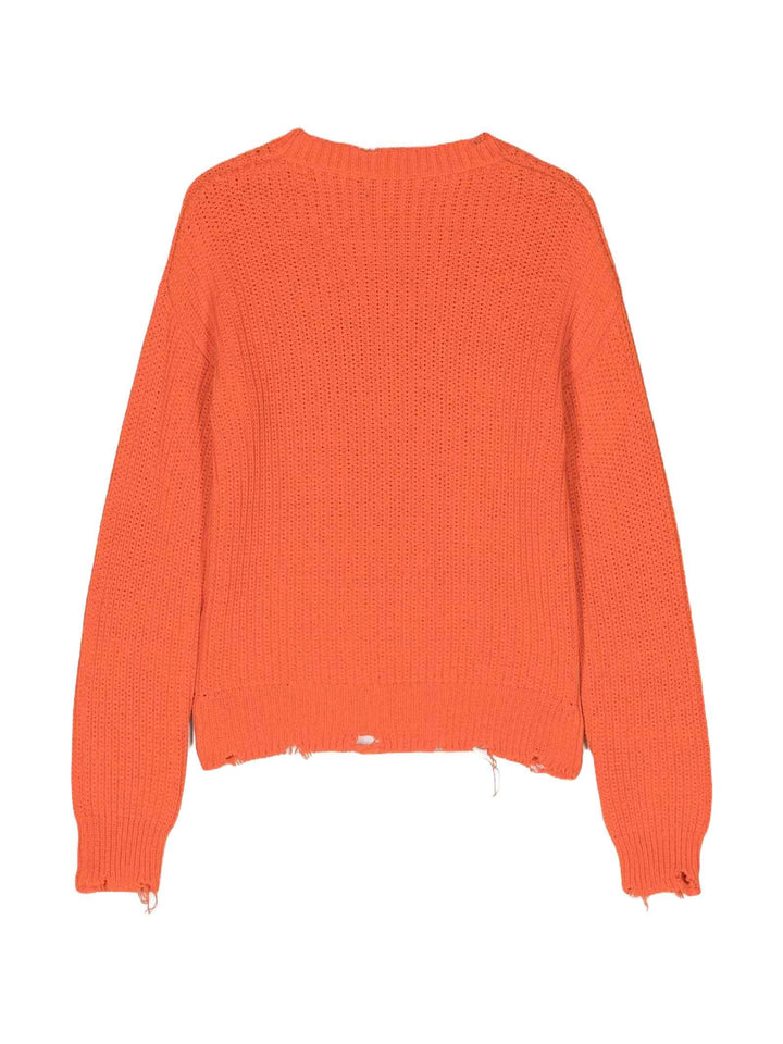Maglione arancio bambino