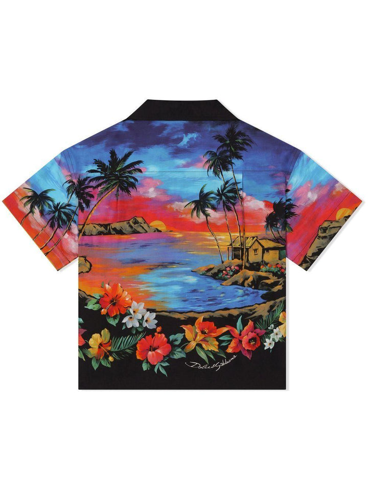 Camicia multicolor bambino