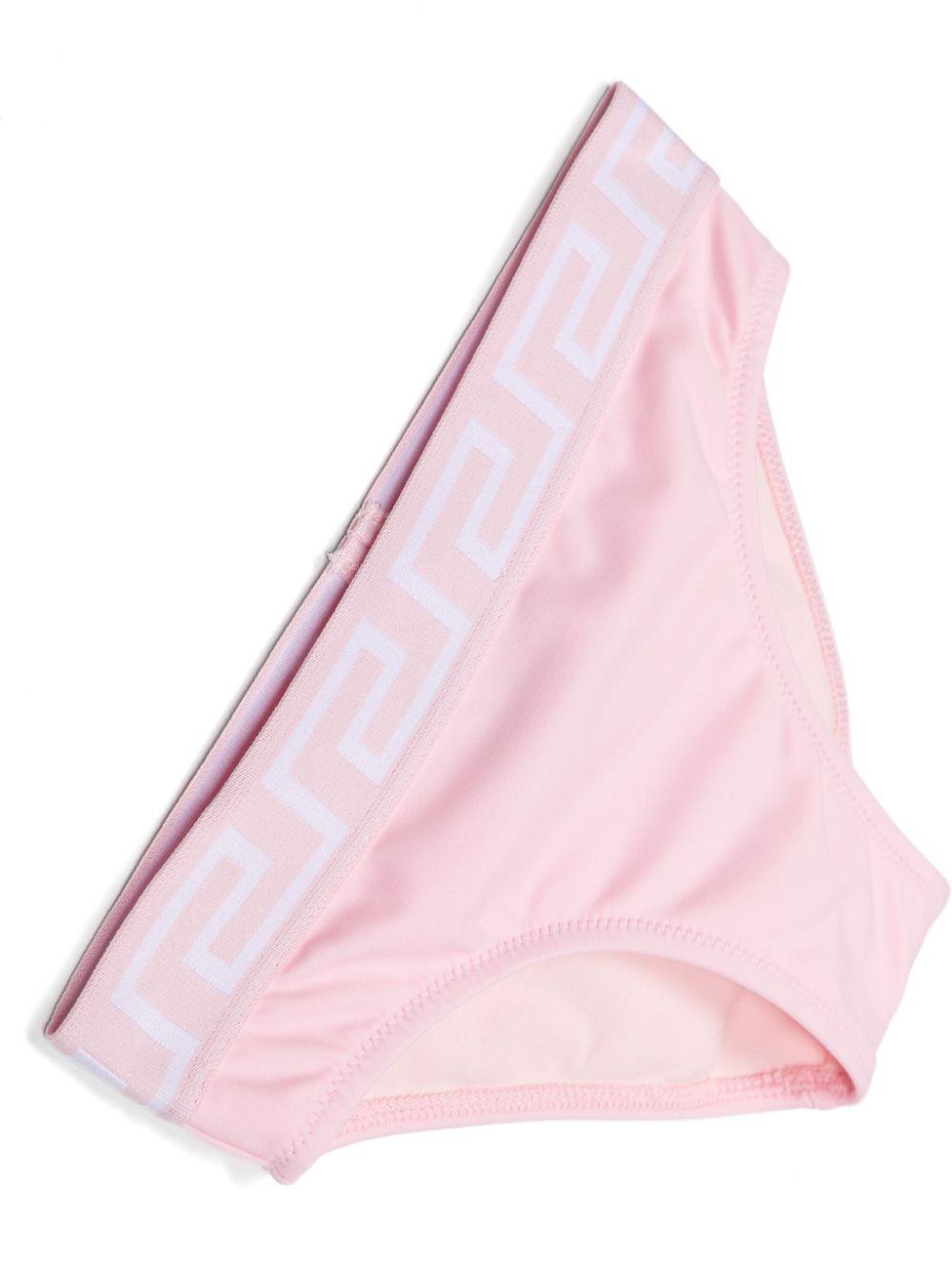 Bikini Greca rosa bambina