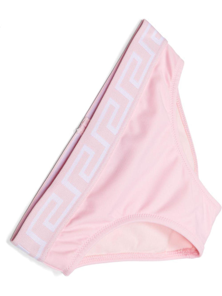 Bikini Greca rosa bambina