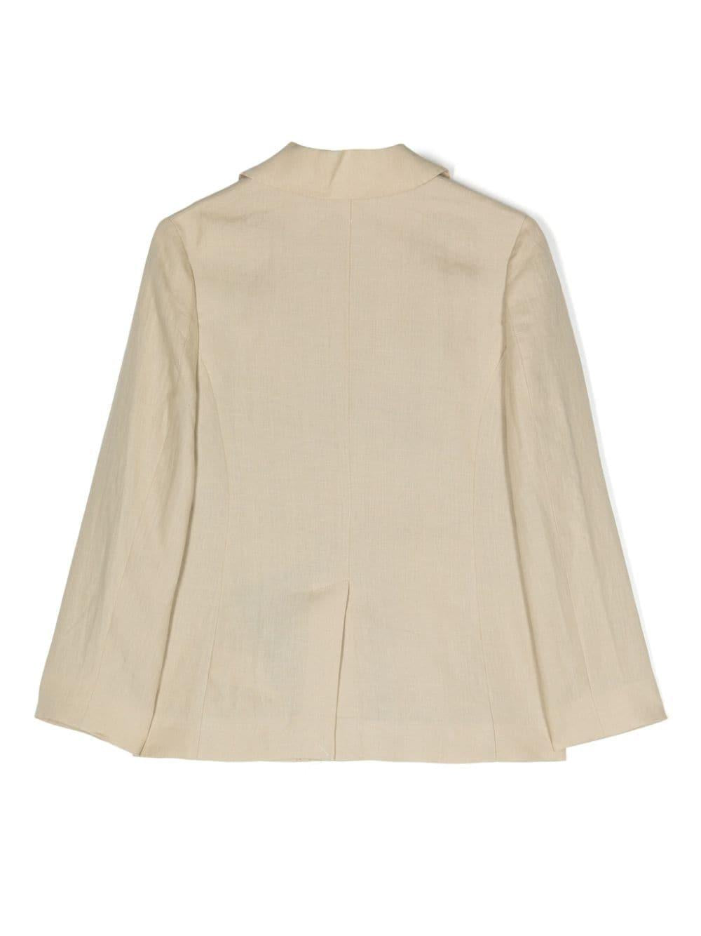 giacca beige bambino