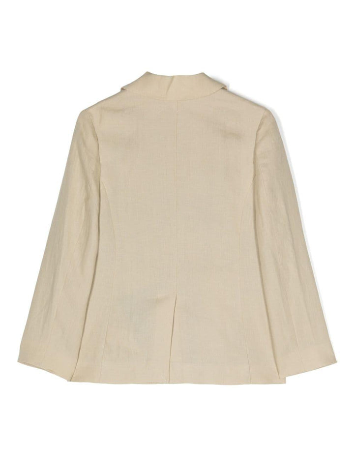 giacca beige bambino