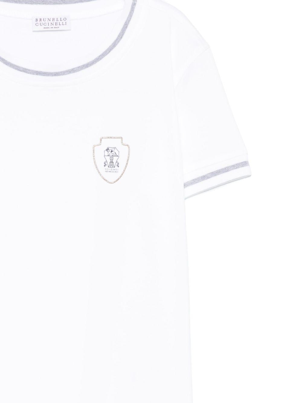 t-shirt bianca bambina