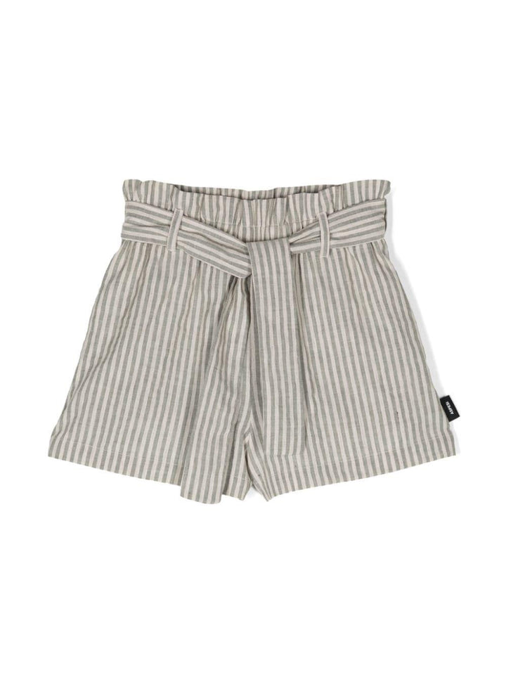 shorts righe bambina
