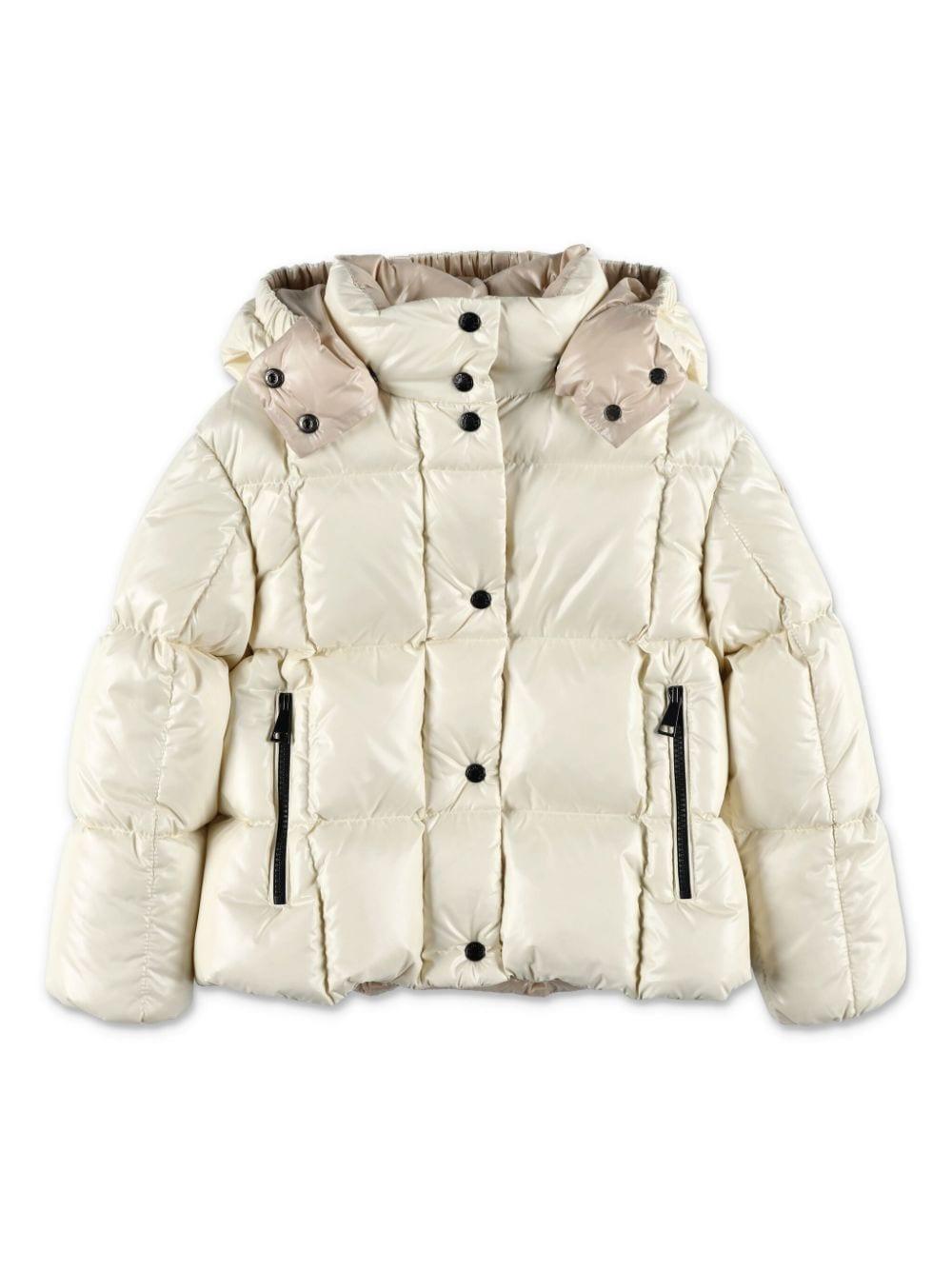 Piumino beige bambina